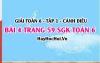 Giải bài 4 trang 59 Toán 6 Tập 1 SGK Cánh Diều